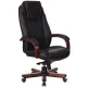 Кресло бюрократ T-9923 WALNUT_BLACK (Натуральная кожа) главное фото в маленьком размере
