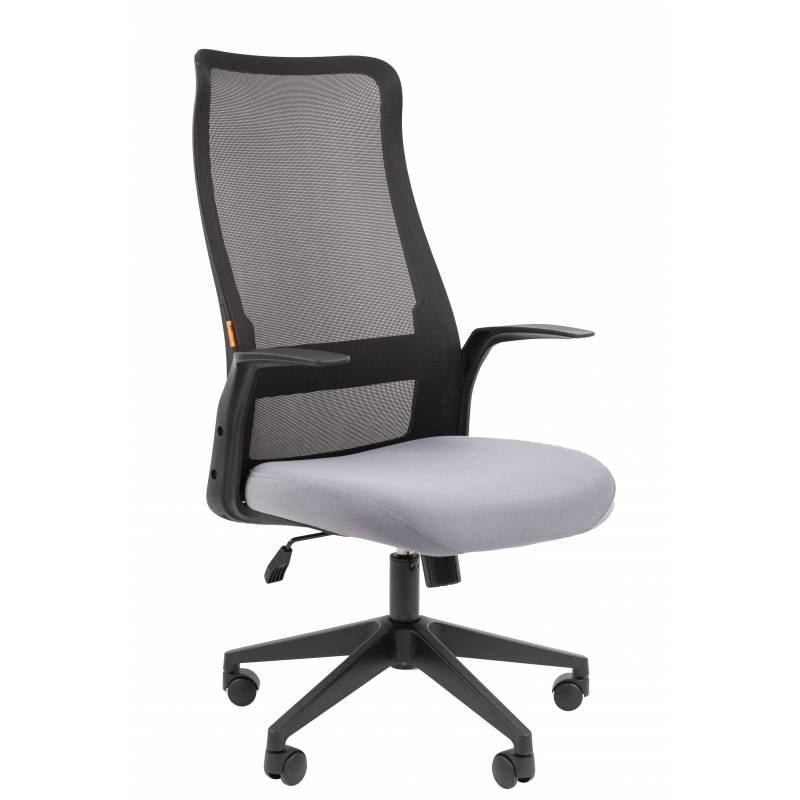 Кресло руководителя Chairman 573 Россия черный/серый главное фото