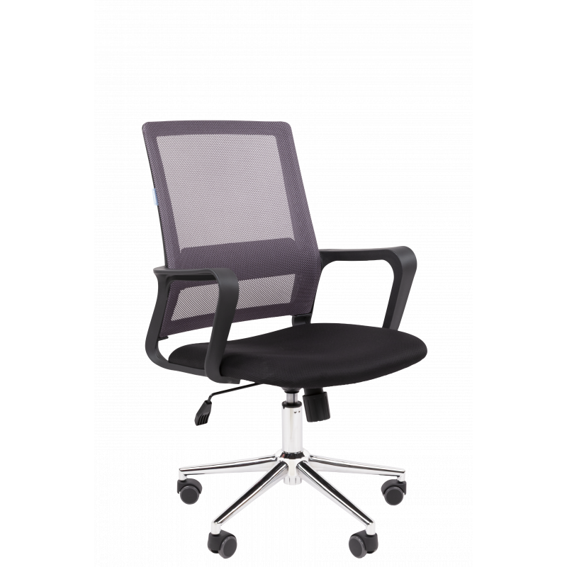 Офисное кресло Chairman 606 Россия TW серый хром главное фото