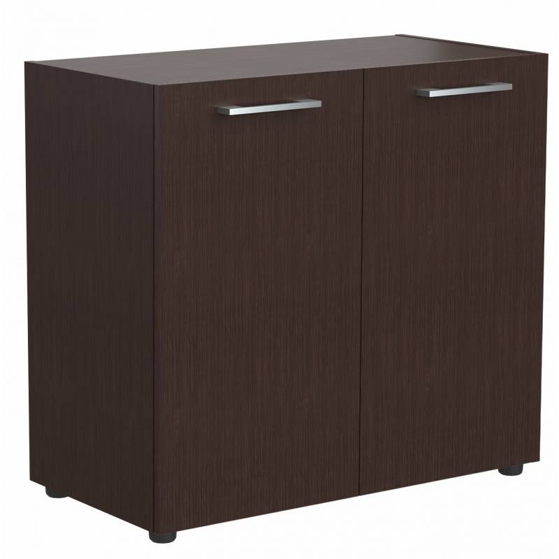 Шкаф с глухими малыми дверьми и топом TLC 85.1 венге-магия Z 854х452х833 главное фото